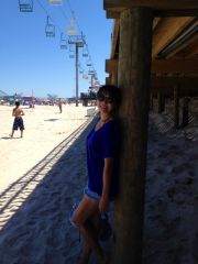 under the boardwalk