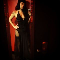 Channeling the Fabulous Morticia Addams