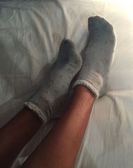 It's officially socks in bed weather