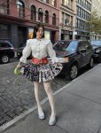 Chinese ProDomme wearing sheer pantyhose at Fetish Fortress